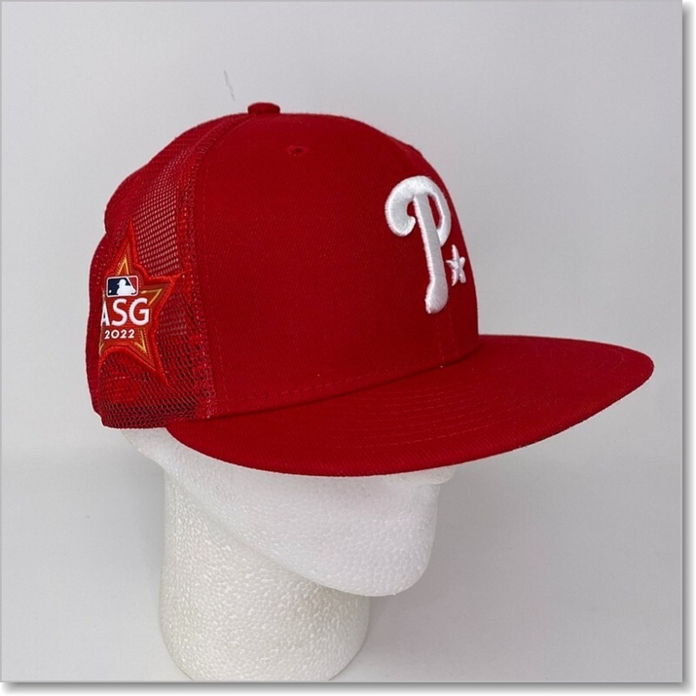 NWT Philadelphia Phillies Fitted Hat 7 1/2 2022 All‎ Star Game Mesh MLB Baseball